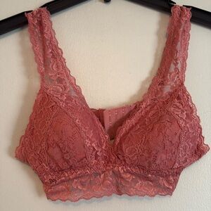 XOXO SIZE LARGE, rose pink bra, lined with removable cup pads